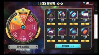 Lucky Wheel FF