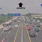 Libur Nataru, Arus Lalu Lintas Tol Layang MBZ dan Tol Japek Padat di Sejumlah Titik