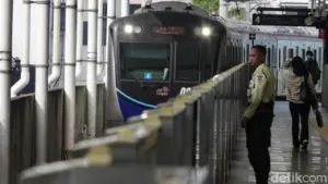MRT Jakarta Beroperasi Hingga Tengah Malam Selama Libur Natal 2025 dan Tahun Baru 2026