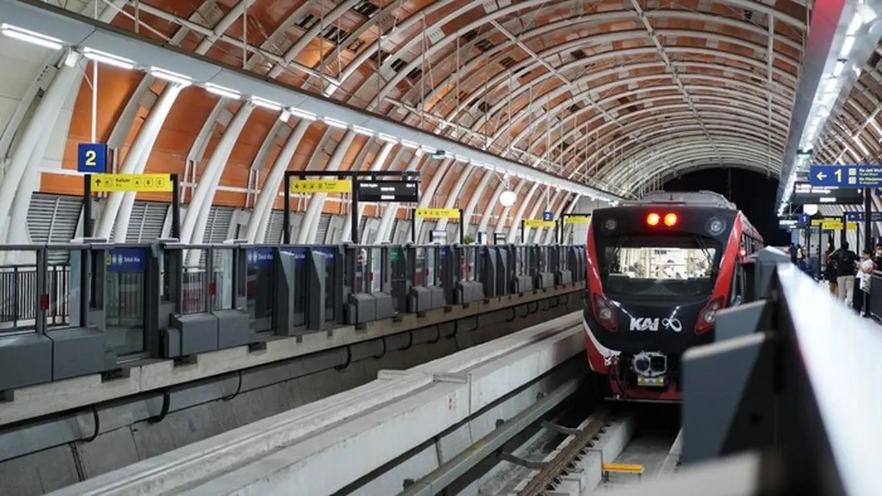 Tarif LRT Jabodebek Selama Libur Nataru 2025/2026: Maksimal Rp 10 Ribu