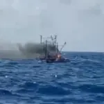 Basarnas Hentikan Pencarian 8 ABK KM Maulana 30 yang Terbakar di Lampung