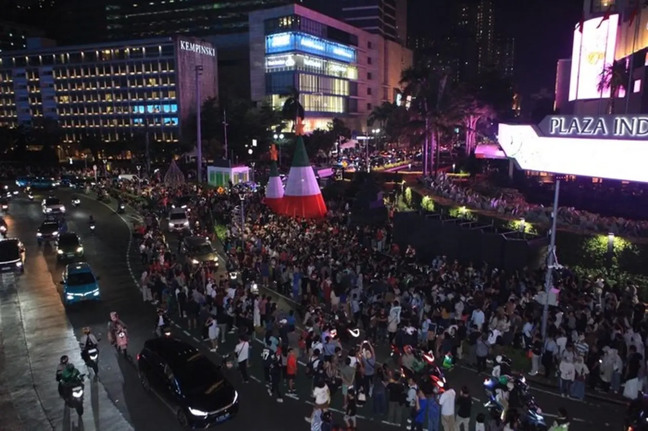 Jakarta Light Festival 2025: Perayaan Natal dan Tahun Baru Penuh Cahaya di Bundaran HI dan Kota Tua