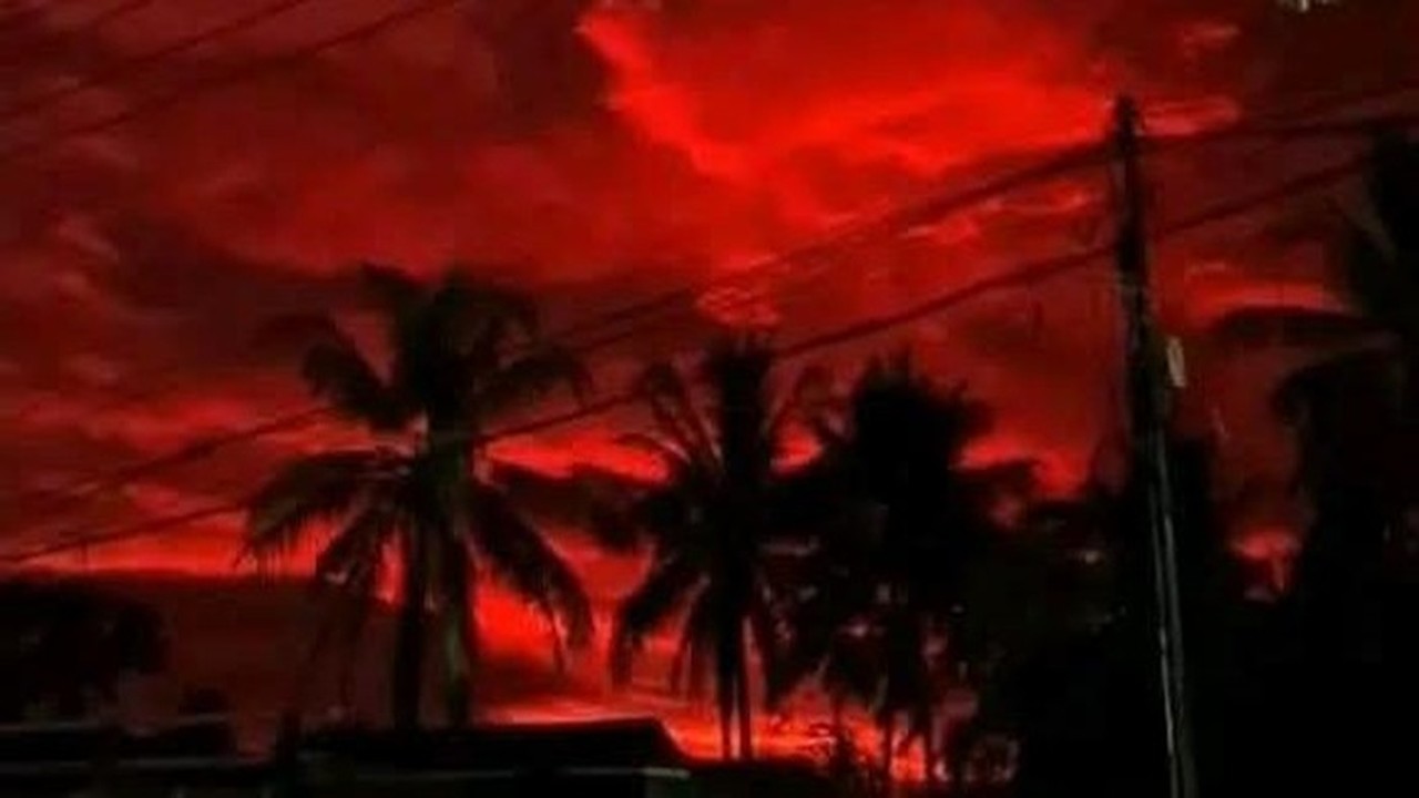 Langit Merah di Pandeglang: BMKG Jelaskan Fenomena Optik Atmosfer yang Alami
