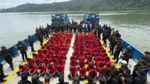 130 Napi ‘High Risk’ Kembali Diboyong ke Lapas Nusakambangan untuk Perketat Keamanan