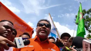 Said Iqbal Akui Jumlah Massa Buruh yang Turun Aksi Hari Ini Disengaja, Tunggu Respons Pemerintah