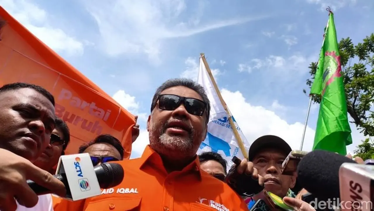 Said Iqbal Akui Jumlah Massa Buruh yang Turun Aksi Hari Ini Disengaja, Tunggu Respons Pemerintah