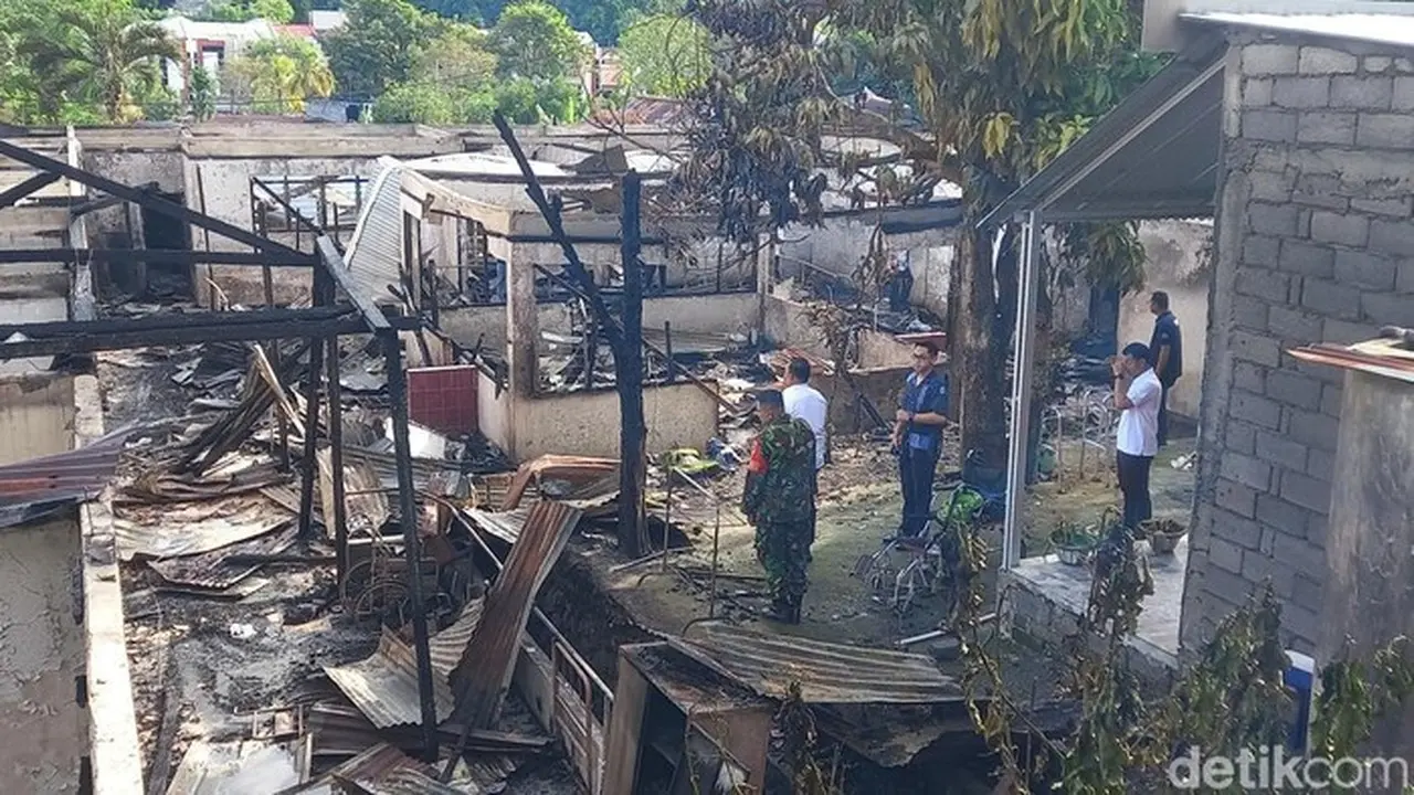16 Lansia Tewas dalam Kebakaran Panti Jompo Manado, Warga Dengar Ledakan dan Teriakan ‘Tolong’