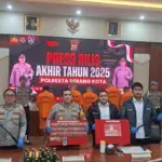 Polresta Serang Kota: Kasus Kriminal Turun 386, Narkotika Naik Jadi 82 Kasus di 2025