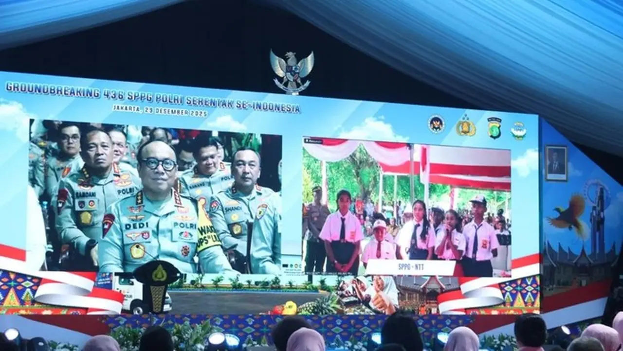 Wakapolri Pimpin Groundbreaking 436 SPPG Serentak, Komitmen Polri Dukung Program Gizi Nasional Wakapolri Pimpin Groundbreaking 436 SPPG Serentak, Komitmen Polri Dukung Program Gizi Nasional