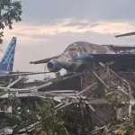Puting Beliung Terjang Bogor, Sayap Pesawat Bekas Hancurkan 30 Rumah Warga