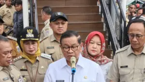 Pramono Anung Resmikan JPO Conwood di Pesanggrahan-Cipinang, Cegah Pencurian Material