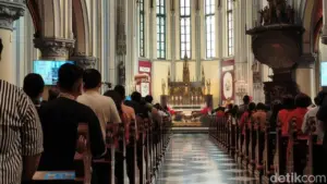Jadwal Misa Akhir Tahun 2025 dan Tahun Baru 2026 di Gereja Katedral Jakarta, Simak Rinciannya