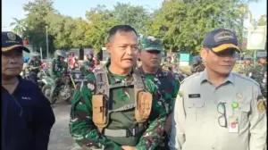 100 Prajurit TNI Bermotor Salurkan 10 Ton Beras Bantuan Pangan ke Bener Meriah