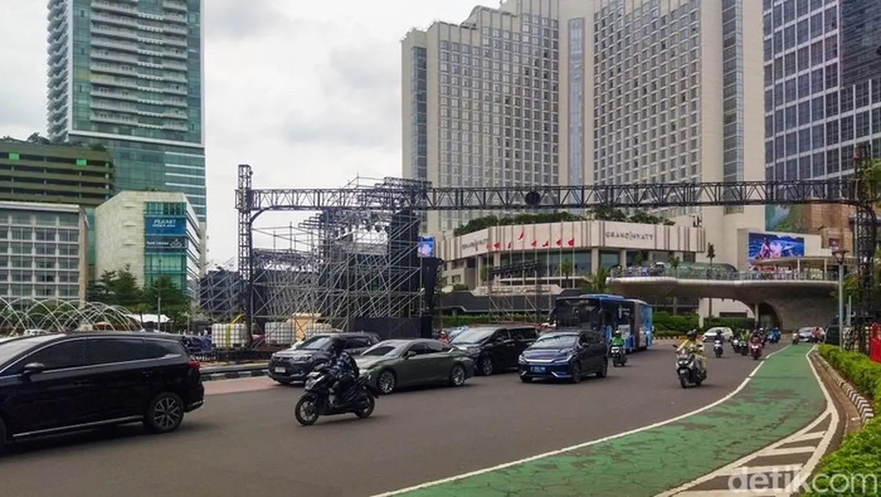 Delapan Panggung Hiburan Meriahkan Malam Tahun Baru 2026 di Jakarta, Jalan Ditutup Situasional