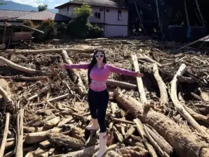 Novi Rizki Angkat Bicara Usai Dicibir Netizen Karena Pakaian Ketat Saat ke Sumatera