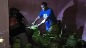 Polisi Gerebek Kontrakan di Cileungsi Bogor, Sita Ratusan Tabung Gas Hasil Oplosan