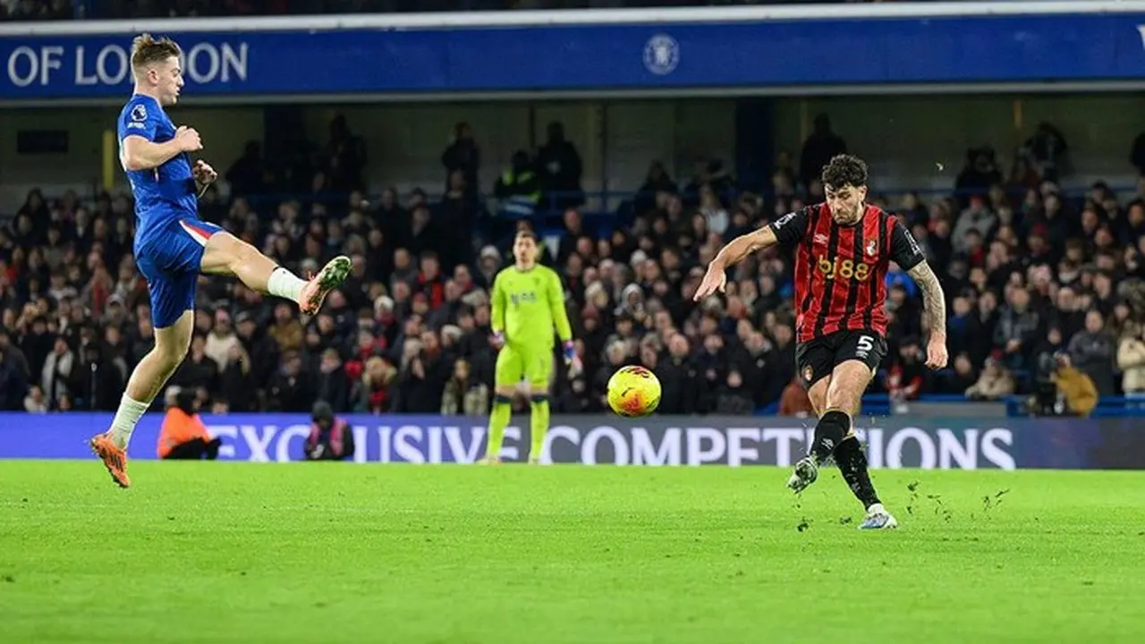 Chelsea vs Bournemouth Berakhir Imbang 2-2 dalam Laga Sengit Liga Inggris