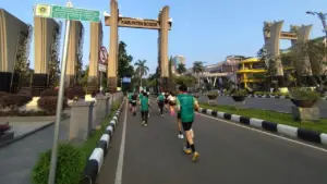 Malam Tahun Baru di Pakansari Cibinong: Rekayasa Lalin Diberlakukan, PKL di Dalam Stadion