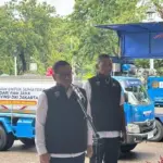 Pramono Anung Lepas Bantuan Mobil Tangki PAM Jaya untuk Korban Bencana di Tiga Provinsi Sumatera