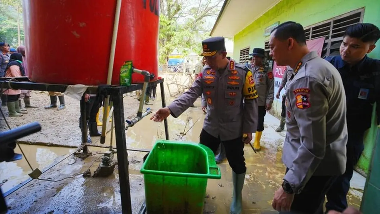 Kapolri Jenderal Listyo Sigit Prabowo Tinjau Pembangunan 122 Sumur Bor Polri di Aceh Tamiang