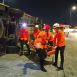 Bus PO Cahaya Trans Terjun Bebas di Tol Krapyak Semarang, 15 Penumpang Tewas