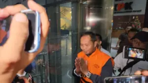 Eks Kasi Datun Kejari HSU Taruna Fariadi Resmi Ditahan KPK Usai Kabur Saat OTT