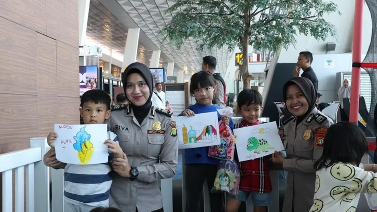 Operasi Lilin Jaya 2025: Polres Bandara Soetta Hadirkan Pos Ramah Ibu dan Anak untuk Kenyamanan Penumpang