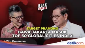 Gubernur Pramono Anung Targetkan Jakarta Masuk 50 Kota Global Terbaik Dunia 2030
