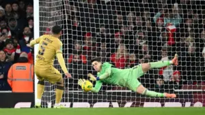 Kepa Arrizabalaga Pahlawan Arsenal di Adu Penalti, Tantang Chelsea Mantan Klubnya