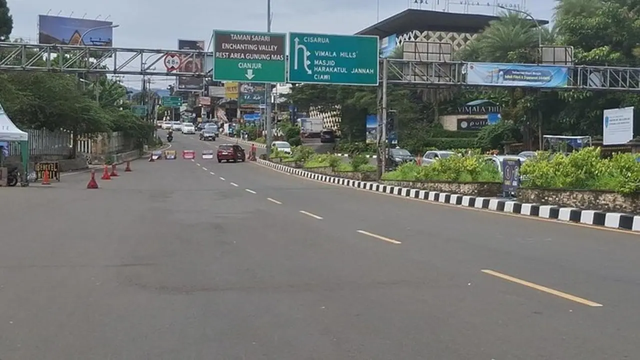 Jelang Natal, 19 Ribu Kendaraan Melintasi Puncak Bogor Pagi Ini, Arus Lalu Lintas Ramai Lancar