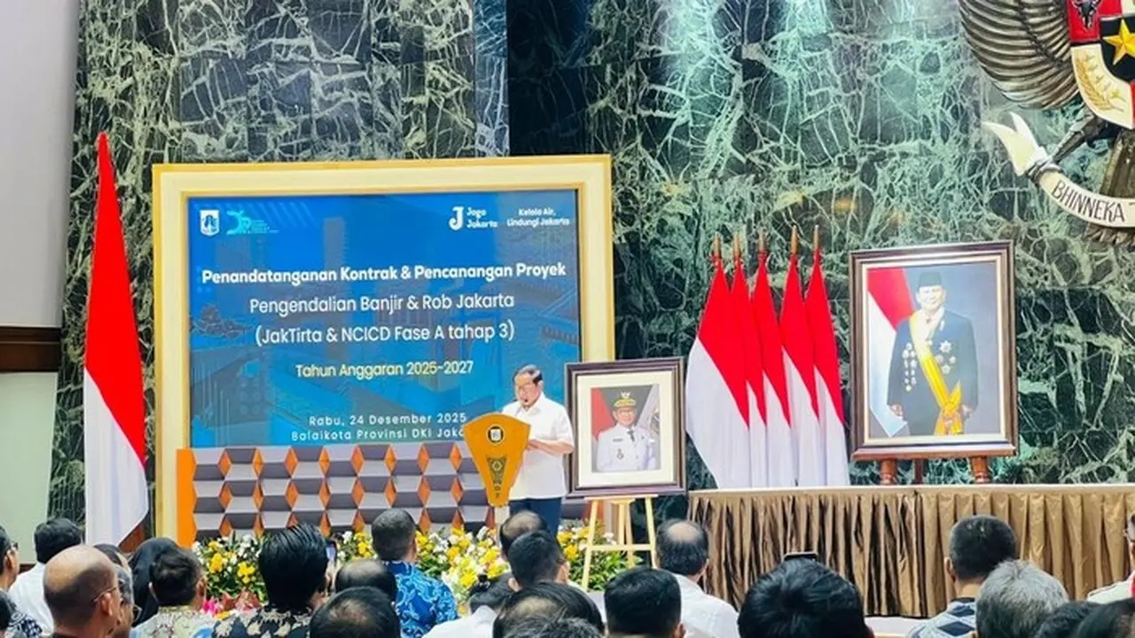 Pramono Anung Luncurkan Proyek Rp 2,62 T untuk Kendalikan Banjir dan Rob Jakarta