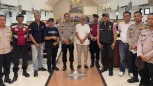 Jelang Natal, Polisi Pastikan Keamanan Gereja Katolik Santo Nikodemus di Tangsel