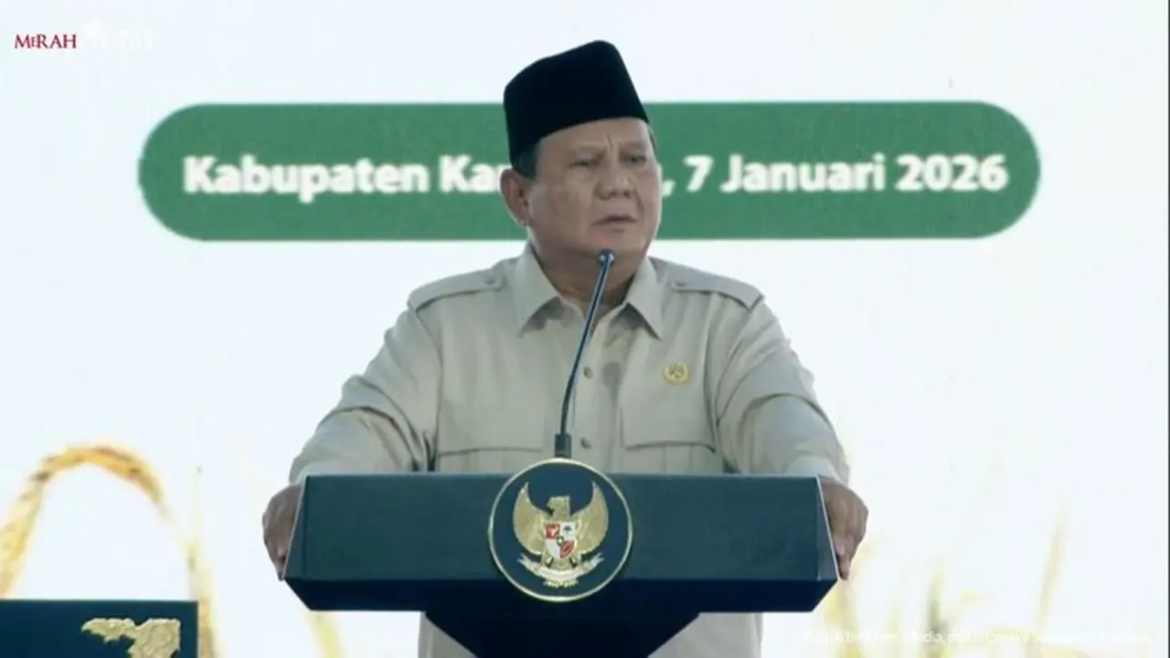 Prabowo: Tokoh Nyinyir Meragukan, Indonesia Buktikan Swasembada Pangan Tiap Tahun Prabowo: Tokoh Nyinyir Meragukan, Indonesia Buktikan Swasembada Pangan Tiap Tahun