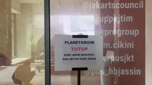 Pengunjung Kecewa Planetarium Jakarta Tutup di Hari Libur Tahun Baru 2026