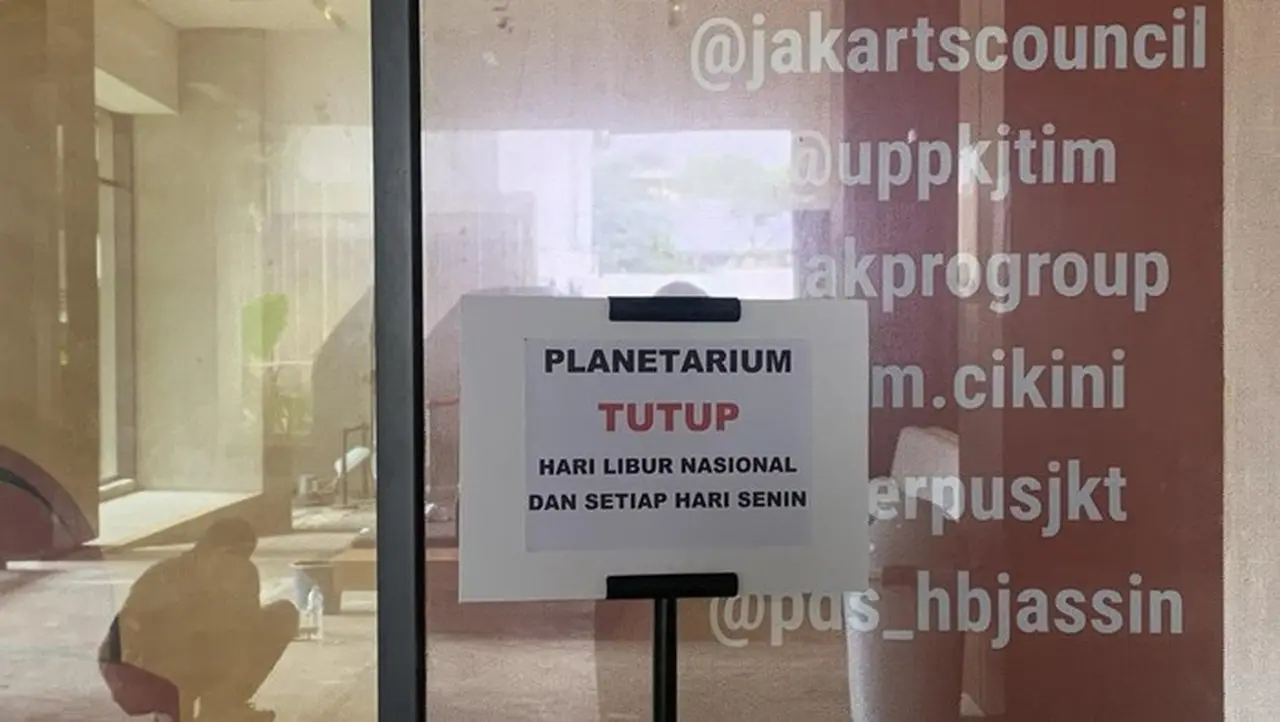 Pengunjung Kecewa Planetarium Jakarta Tutup di Hari Libur Tahun Baru 2026