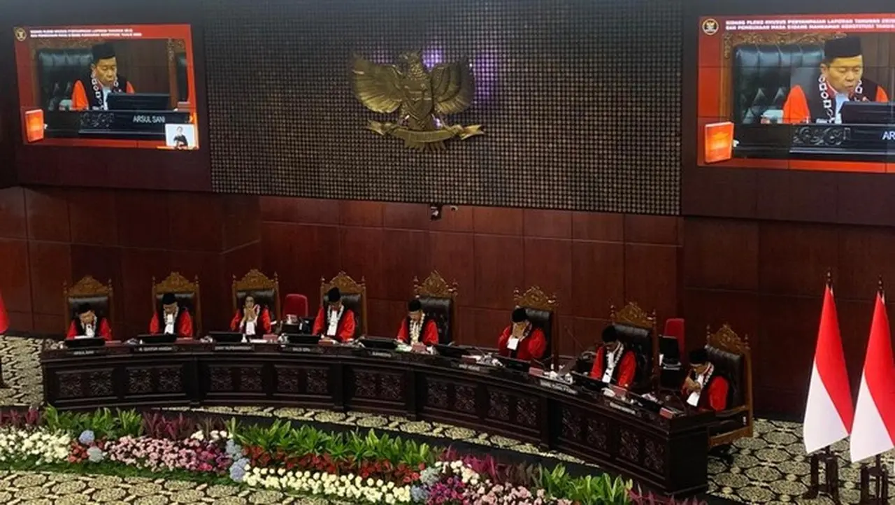 Mahkamah Konstitusi Tangani 701 Perkara dan Gelar 2.163 Sidang Sepanjang 2025