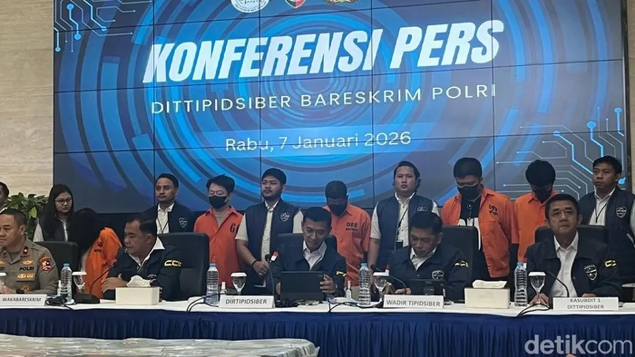 Bareskrim Polri Ungkap 21 Situs Judi Online, Sita Uang Rp 59 Miliar dan Tangkap 5 Tersangka