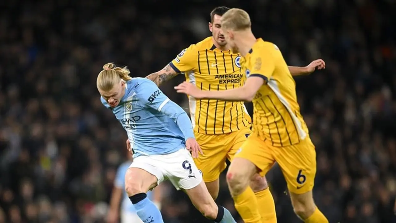 Manchester City Ditahan Imbang Brighton 1-1 di Etihad, Haaland Cetak Gol Penalti Manchester City Ditahan Imbang Brighton 1-1 di Etihad, Haaland Cetak Gol Penalti