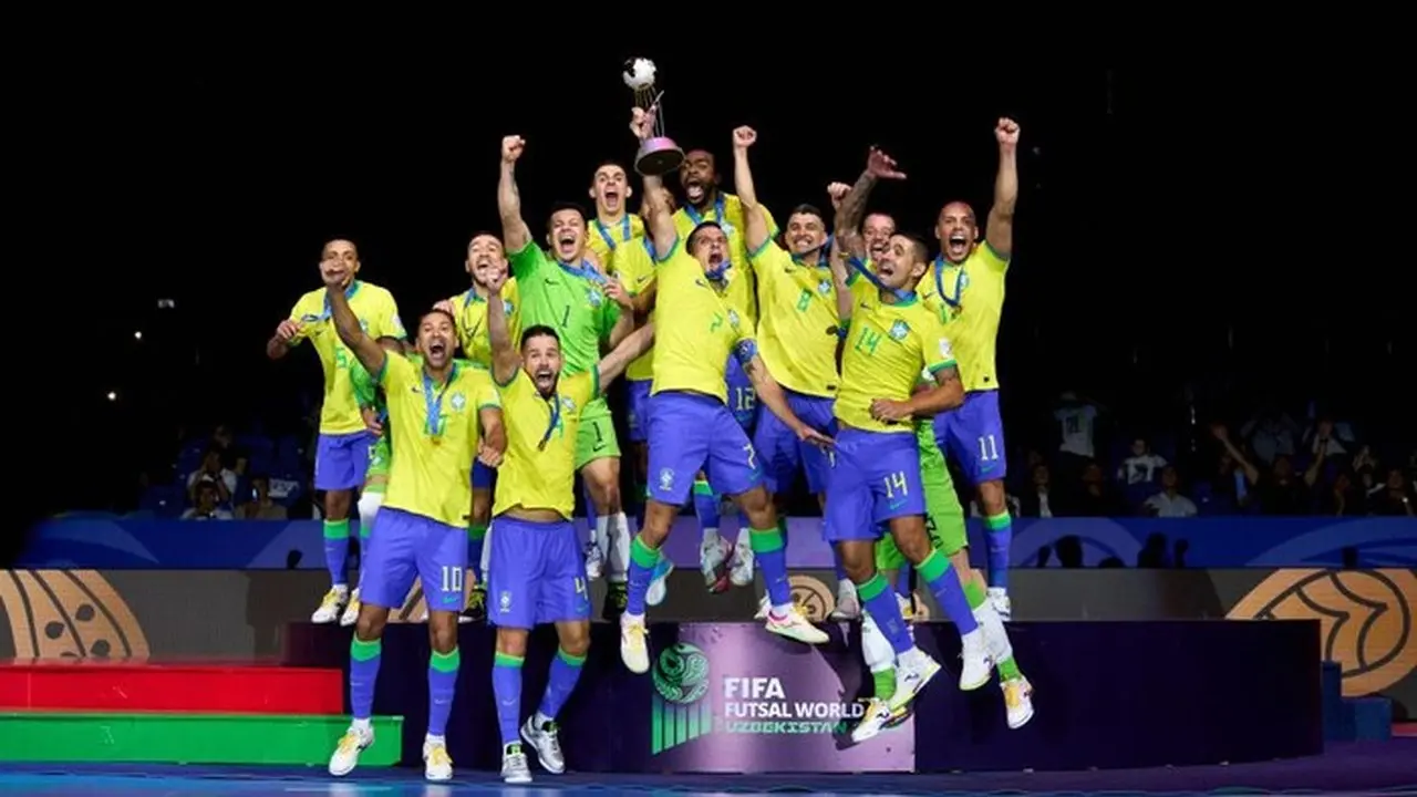 Brasil Kokoh di Puncak: Intip 4 Negara Peraih Gelar FIFA Futsal World Cup Terbanyak Brasil Kokoh di Puncak: Intip 4 Negara Peraih Gelar FIFA Futsal World Cup Terbanyak