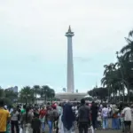 Lonjakan Pengunjung Monas Capai 72 Ribu Orang Selama Libur Tahun Baru 2026