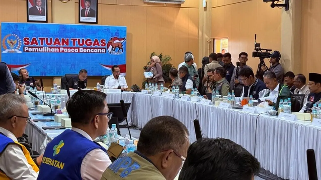 Dipimpin Dasco, Satgas DPR dan Pemerintah Kembali Gelar Rapat Koordinasi Pemulihan Aceh Dipimpin Dasco, Satgas DPR dan Pemerintah Kembali Gelar Rapat Koordinasi Pemulihan Aceh