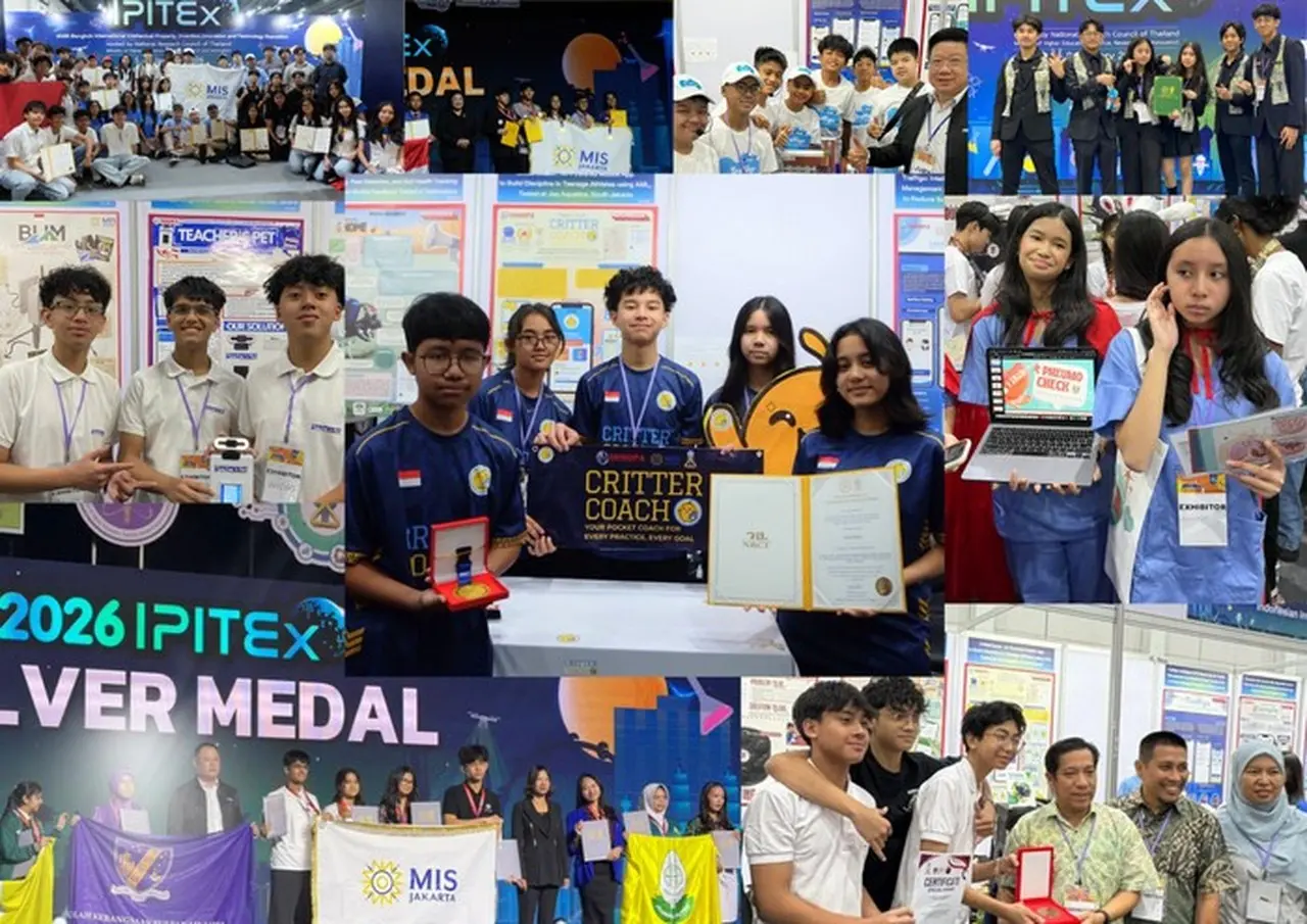Siswa Mentari Intercultural School Jakarta Borong Emas di Ajang Inovasi Internasional IPITEx 2026