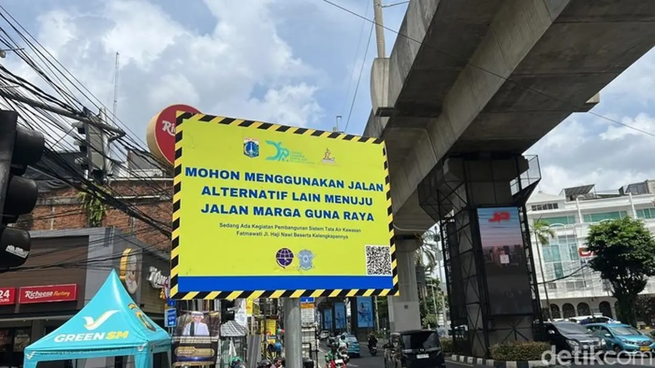 Jalan Haji Nawi Jaksel Jadi Satu Arah Hingga Juli 2026 Akibat Pembangunan Sistem Tata Air Jalan Haji Nawi Jaksel Jadi Satu Arah Hingga Juli 2026 Akibat Pembangunan Sistem Tata Air