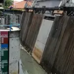 Pintu Air Pasar Ikan Siaga 2, BPBD DKI Imbau Warga Pesisir Jakarta Waspada Banjir