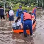 Antisipasi Banjir Kiriman, Ditpolairud Polda Metro Jaya Patroli Intensif di Pluit Jakarta Utara
