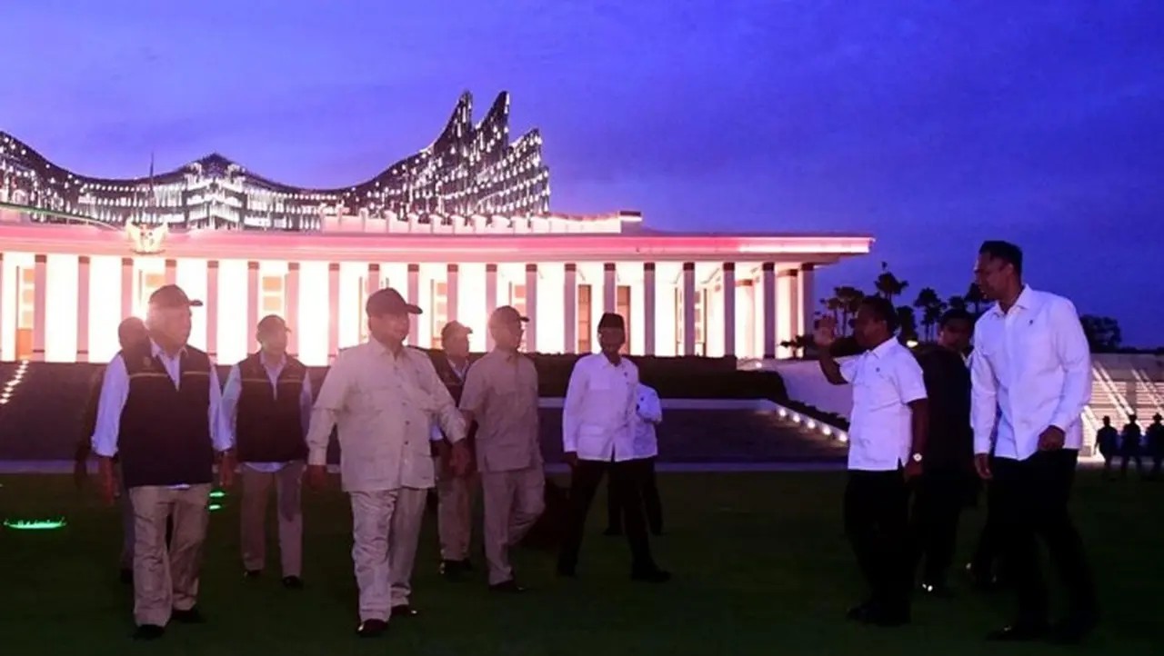 Presiden Prabowo Targetkan Gedung Legislatif dan Yudikatif IKN Rampung 2028