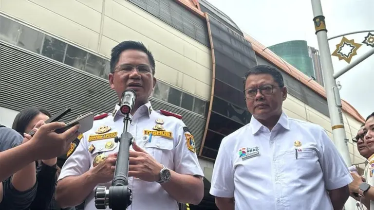 Tiang Monorel Mangkrak di Rasuna Said Dipotong Malam Hari, Lalu Lintas Tetap Lancar