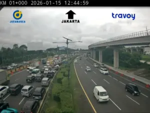 Arus Kendaraan dari Japek dan Jagorawi Padat, Interchange Cawang Alami Kemacetan Siang Ini