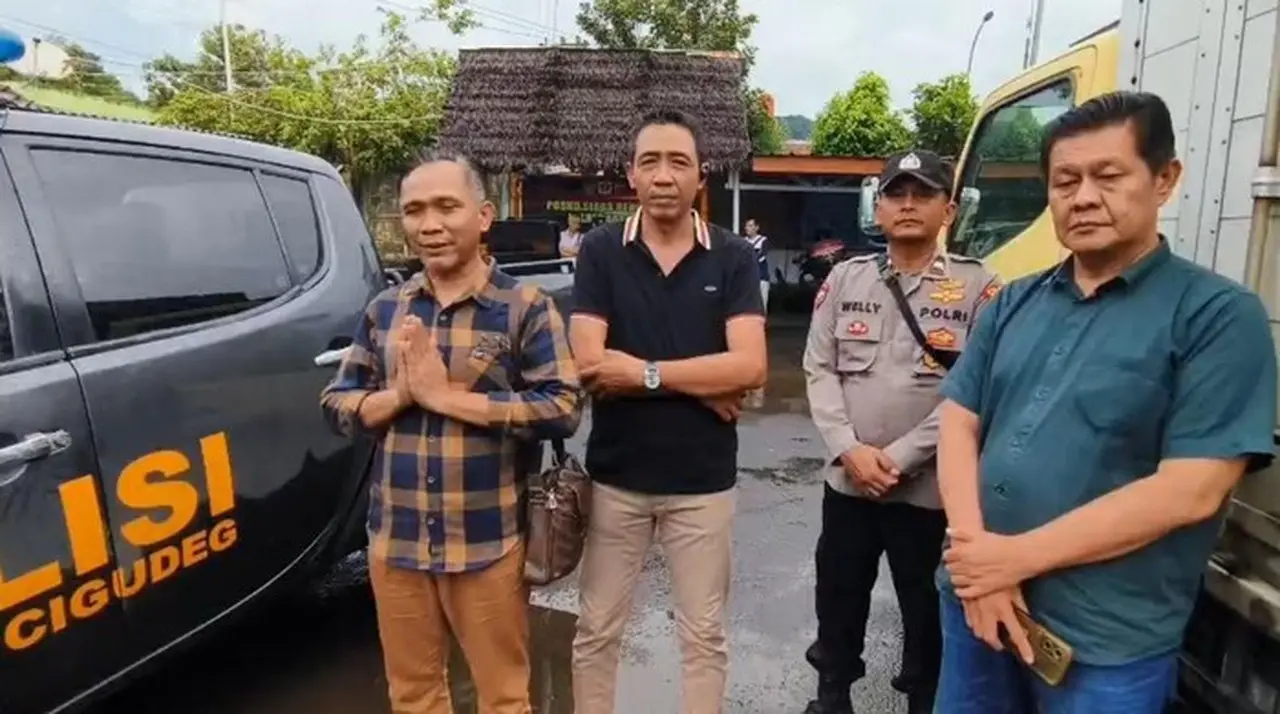 Mobil Boks Curian Ditinggal di Pinggir Sungai Bogor, Polisi Lacak Pemilik Asli