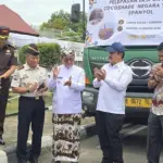 Menteri Agus Lepas Ekspor Coco Shade Buatan Napi Lapas Cirebon ke Spanyol